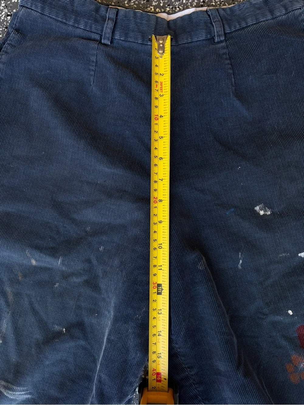 Sailor Navy Blue Corduroy Bottoms